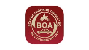 Логотип автошколы ВОА